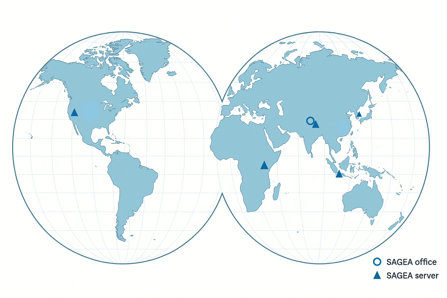 SAGEA global infrastructure